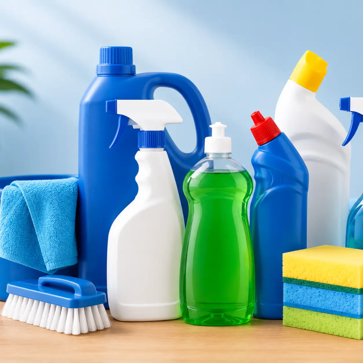 Home cleaning chemicals